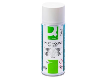 Lepidlo v spreji Q-CONNECT Quick Mount 400ml permanentné