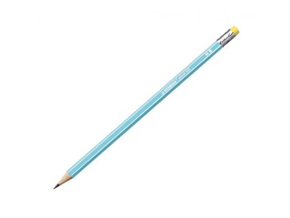 Ceruzka STABILO 160 HB s gumou modrá 12ks