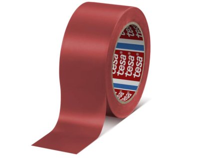 Vyznačovacia páska lepiaca TESA 50 mm x 33 m červená