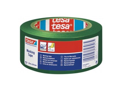 Vyznačovacia páska lepiaca TESA 50 mm x 33 m zelená