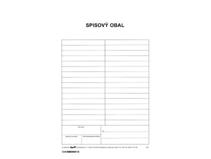 Spisový obal A4, 20 ks