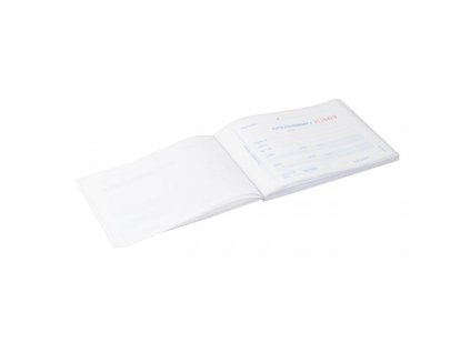 Potvrdenka s juxtou číslovaná, samoprepis, A6