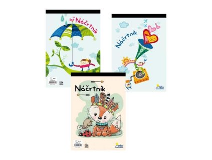 Náčrtník N44 A4 40listov