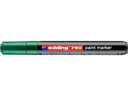 Lakový popisovač, 2-3 mm, EDDING "790", zelený