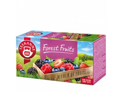 Ovocný čaj, 20x2,5 g, TEEKANNE "Forest Fruits", lesná zmes