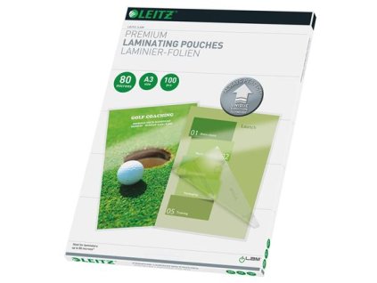 Laminovacia fólia, 80 mikr., A3, lesklá, UDT technológia, LEITZ "iLam"
