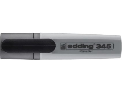 Zvýrazňovač, 2-5 mm, EDDING "345", sivý