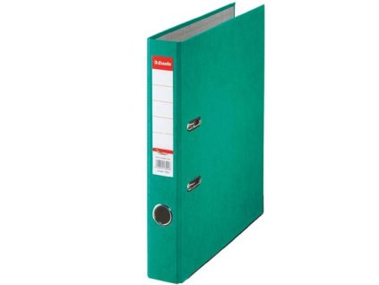 Pákový šanón, 50 mm, A4, kartón, ESSELTE "Rainbow", zelený