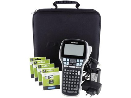Elektrický štítkovač, DYMO "LM 420P", sada v taške