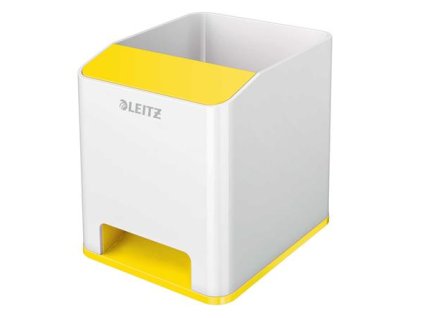 Držiak na písacie potreby, LEITZ "Wow", žltá