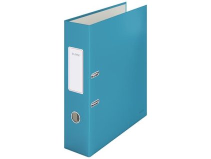 Pákový šanón, 80 mm, A4, kartón, 180°, LEITZ "Cosy Soft Touch", pokojná modrá