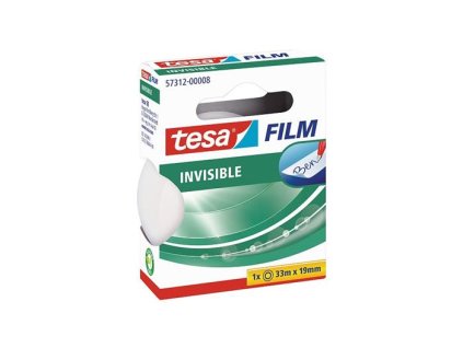 Lepiaca páska, popisovateľná, 19 mm x 33 m, TESA "Tesafilm", priehľadná