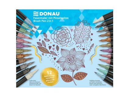 Sada metalických lakových popisovačov DONAU