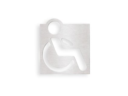 IKONA - WC VOZÍČKÁR; LESK