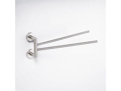 SATIN: DVOJITÝ DRŽIAK UTERÁKOV OTOČNÝ 420MM