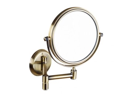 Zrkadlo kozmetické okrúhle, bronz, ø 133 mm