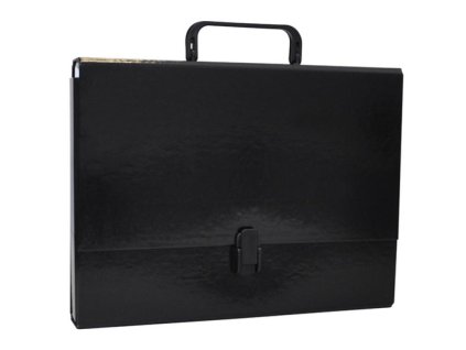 Aktovka s držadlom Office Products na dokumenty A4 čierna