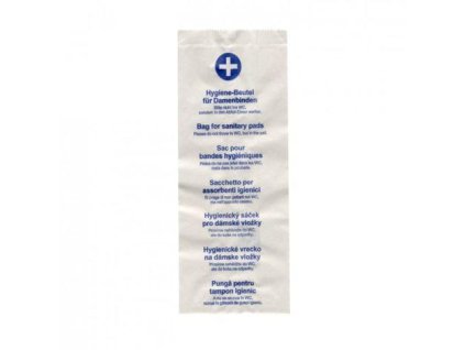 HYGIENICKÉ PAPIEROVÉ VRECKÁ 11+6 X 28 CM [100 KS]