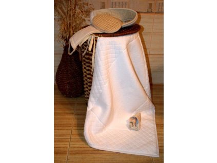 Predložka froté EXCELENT, 50×70 cm, biela