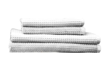 Predložka froté SPA PIQUE, 50×70 cm, biela