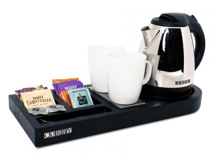 RYCHLOVARNÝ SET CORBY - ČIERNY