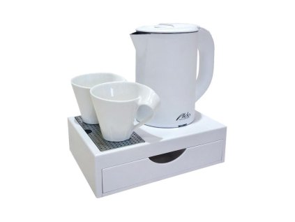 Rychlovarný set ALDA Drawer Mini White, 0.8 l