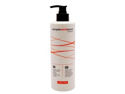 Tekuté mydlo, dávkovač s pumpičkou, 450 ml, Simple and Pure
