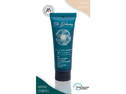 Šampón na vlasy a telo v tube, 30 ml, Ella Delannoy