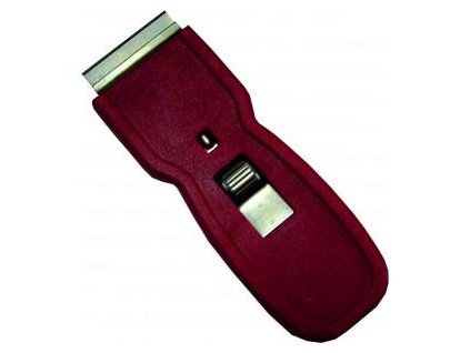 Škrabka 4 cm bezpečnostná s nožom plastová