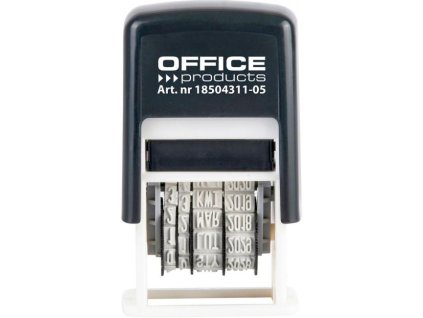 Pečiatka Office products Dátumovka samofarbiaca čierna