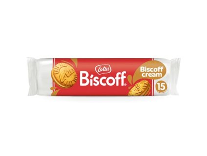 Karamelové sušienky Lotus Biscoff Sandwich Biscoff cream 150g