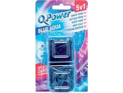 Q Power WC blok do nádrže 2 kusy