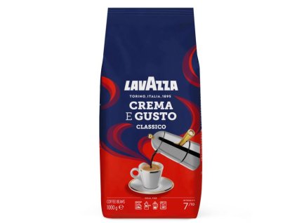 Mletá káva LAVAZZA Crema e Gusto Classico 1 kg