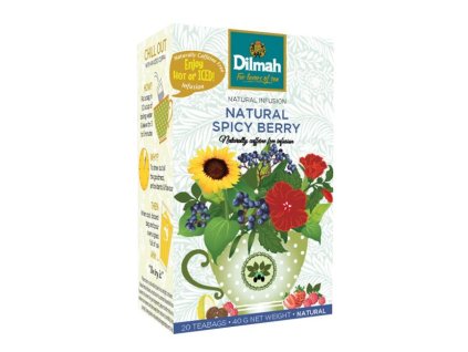 Čaj Dilmah Naturally Spicy Berry HB 20 x 1,5 g