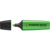 Zvýrazňovač, 2-5 mm, STABILO "BOSS original", zelený