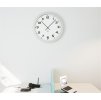 Nástenné hodiny, 60 cm, ALBA "Horgiant", sivá