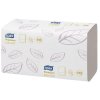 Papierové utierky, Z ohyb, 2-vrstvové, H3 systém, Premium, TORK "Extra Soft Singlefold", biele