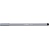 Popisovač, 1 mm, STABILO "Pen 68", stredne sivý