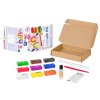 Modelovacia hmota, sada, 9x25 g, polymérová, FIMO "Soft Basic", 9 rôznych farieb