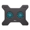 Stojan na notebook, s ventilátorom, USB, TRUST "Xstream Breeze", čierny
