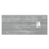 Magnetická sklenená tabuľa, 130x55 cm, "Artverum® ", betónový vzor