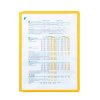 Prezentačný panel, A4, DURABLE "SHERPA®", žltá