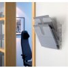 Stojan na prospekty, nástenný, ležiaci, A4, DURABLE "FLEXIPLUS 2", priehľadná