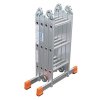 Rebrík, kĺbový, univerzálny, 4x3 rebríkové stupne, hliník, KRAUSE "MultiMatic"