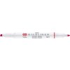 Zvýrazňovač, 1,0/3,5 mm, obojstranný, ZEBRA "Mildliner Cool & Refined", červená