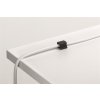 Káblový klip, samolepiaci, DURABLE "CAVOLINE® Clip pro 1", sivá