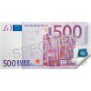 Poznámkový blok, 70 listov, 120x61,5 mm, PANTA PLAST "500 Euro"