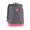 Batoh, s priehradkou na notebook, PULSE "Bicolor", sivý-ružový