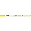 Vláknová fixka, STABILO "Pen 68 brush", citrónovo žltá