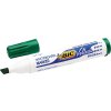 Popisovač na biele a flipchartové tabule, 1,1-5,6 mm, zrezaný hrot, BIC "Velleda ecolutions", zelený
